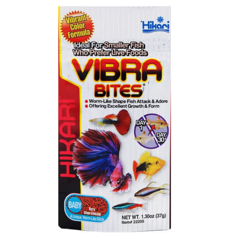 Hikari Vibra Bites Baby 37g - Nano Tanks Australia Aquarium Shop