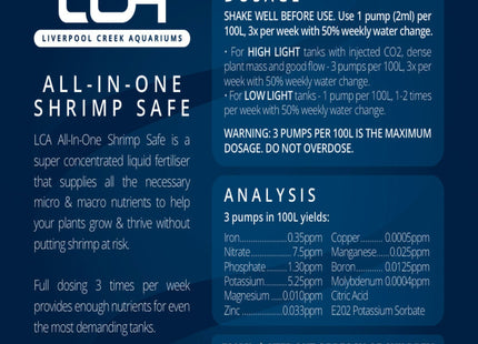 LCA Shrimp Safe All In One - Nano Tanks Australia Aquarium Shop