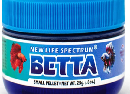 New Life Spectrum Betta Regular Formula 25g - Semi Floating 1-1.5mm - Nano Tanks Australia Aquarium Shop