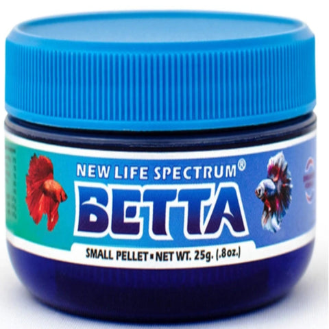 New Life Spectrum Betta Regular Formula 25g - Semi Floating 1-1.5mm - Nano Tanks Australia Aquarium Shop
