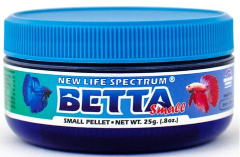 New Life Spectrum Betta Small Formula 25g - Semi Floating .5-.75mm - Nano Tanks Australia Aquarium Shop