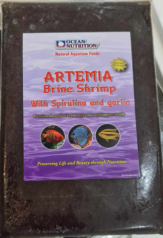 Ocean Nutrition Artemia with Spirulina and Garlic 454g - Nano Tanks Australia Aquarium Shop
