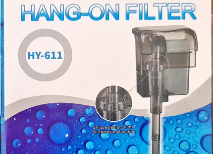 Orca Hang-on Filter HY-611 - Nano Tanks Australia Aquarium Shop