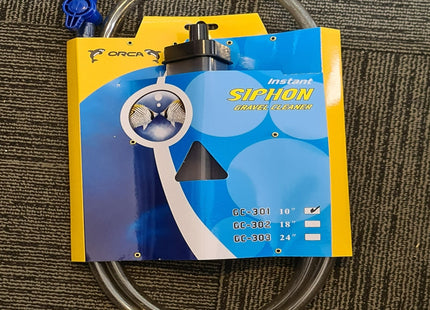 Orca Instant Siphon Gravel Cleaner 10" - Nano Tanks Australia Aquarium Shop