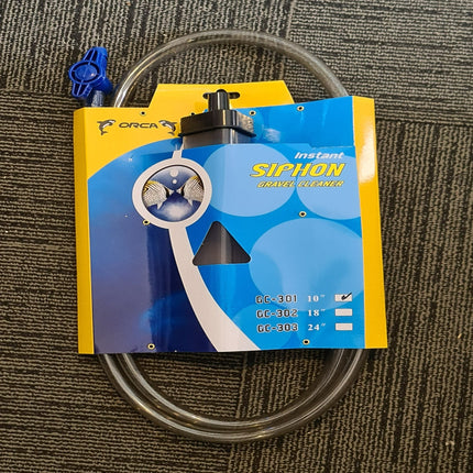 Orca Instant Siphon Gravel Cleaner 10" - Nano Tanks Australia Aquarium Shop