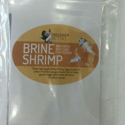Prestige Bettas Brine Shrimp Eggs 95%+ Hatch Rate - 10 Grams TIBET STRAIN - Nano Tanks Australia Aquarium Shop
