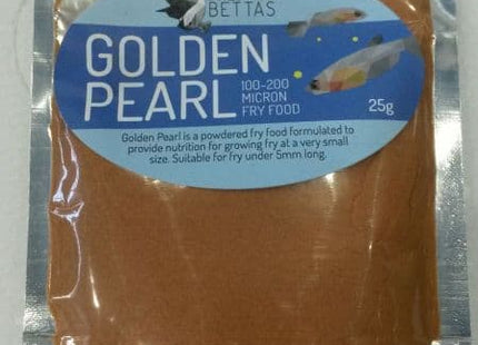 Prestige Bettas Golden Pearl Fry Food - Nano Tanks Australia Aquarium Shop