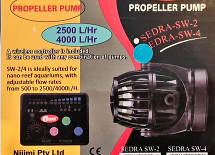 Sedra Propeller Pump - SW 2 - Nano Tanks Australia Aquarium Shop