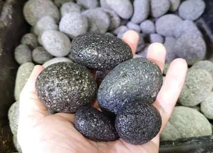 Smooth Lava Rock Pebbles (Sold in kG) - Nano Tanks Australia Aquarium Shop