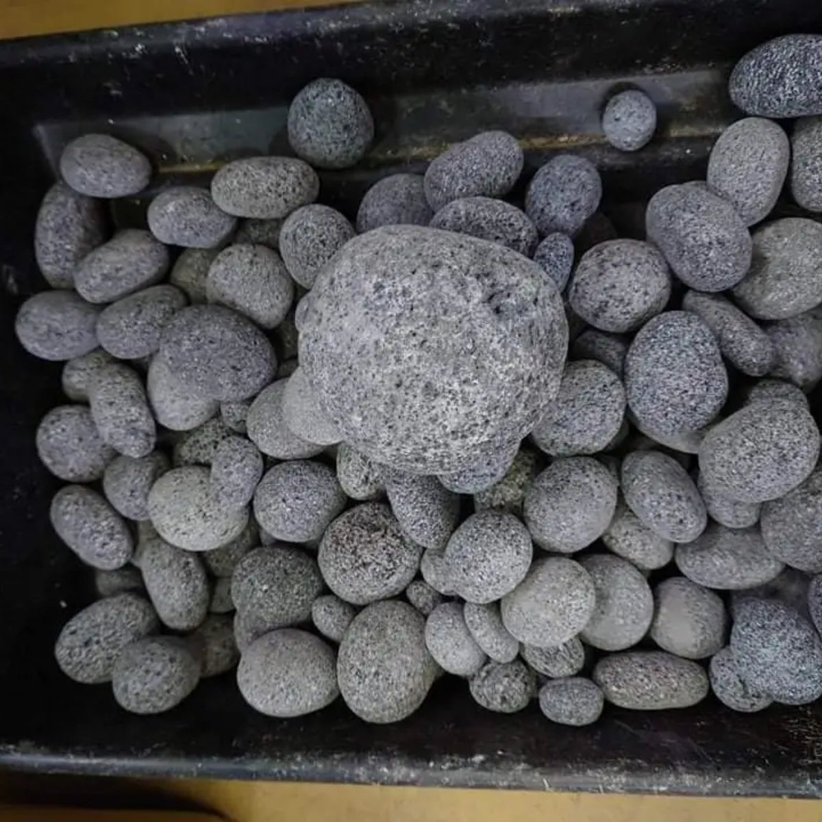 Smooth Lava Rock Pebbles (Sold in kG) - Nano Tanks Australia Aquarium Shop