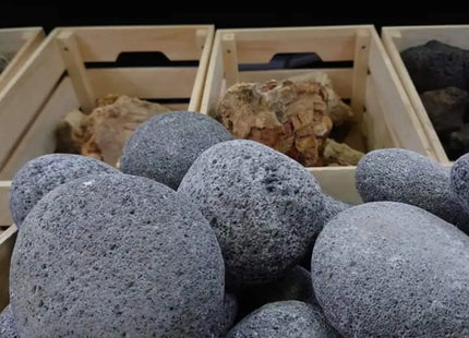 Smooth Lava Rock Pebbles (Sold in kG) - Nano Tanks Australia Aquarium Shop