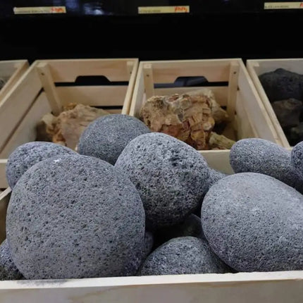 Smooth Lava Rock Pebbles (Sold in kG) - Nano Tanks Australia Aquarium Shop