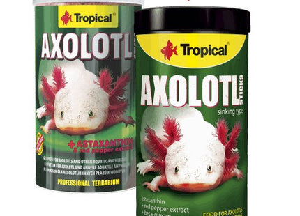 Tropical AXOLOTL STICKS 250ml/ 135g (5mm sticks) - Nano Tanks Australia Aquarium Shop
