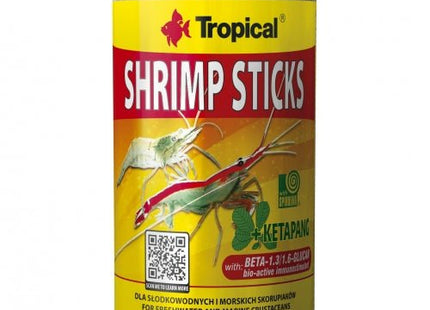 Tropical Shrimp Sticks 100mL/ 55g (3mm sticks) - Nano Tanks Australia Aquarium Shop