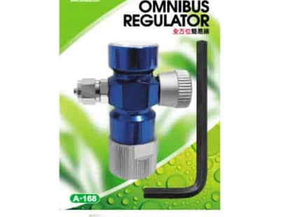 UP AQUA OMIBUS CO2 REGULATOR (BLUE) - Nano Tanks Australia Aquarium Shop