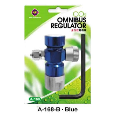 UP AQUA OMIBUS CO2 REGULATOR (BLUE) - Nano Tanks Australia Aquarium Shop