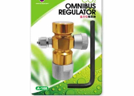 UP AQUA OMIBUS CO2 REGULATOR (GOLD) - Nano Tanks Australia Aquarium Shop