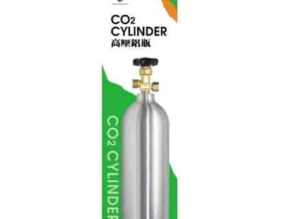 UP AQUA RE-FILLABLE CO2 CYLINDER (2LITRE) SIDE MOUNT - Nano Tanks Australia Aquarium Shop