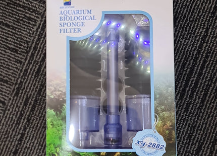 Xinyou Aquarium Dual Biological Sponge Filter - Nano Tanks Australia Aquarium Shop