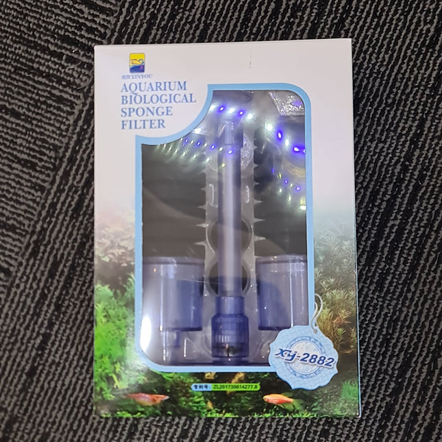 Xinyou Aquarium Dual Biological Sponge Filter - Nano Tanks Australia Aquarium Shop